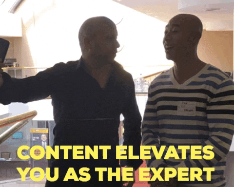 Be an industry leader through content creation